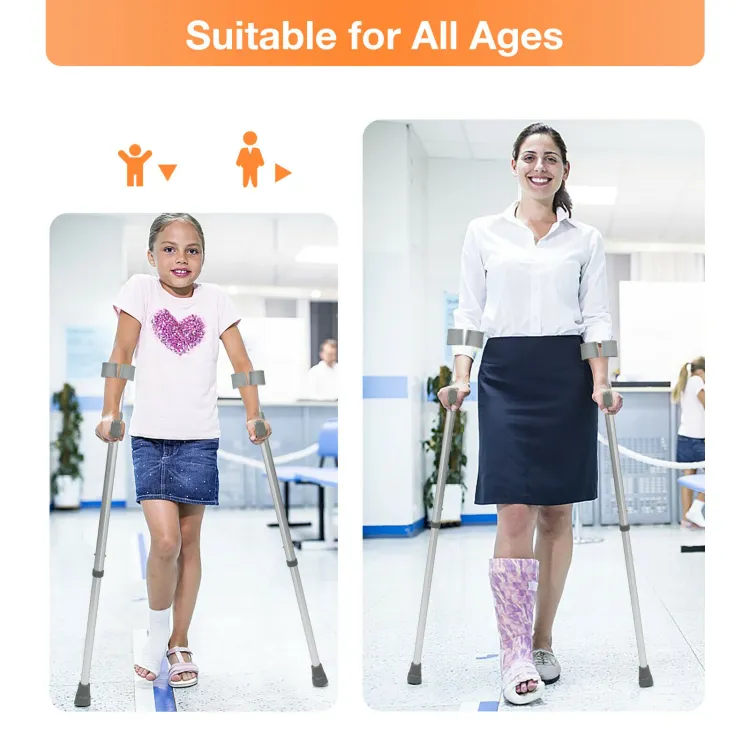 Elbow Crutch Walking Stick Adjustable/Arm Crutch