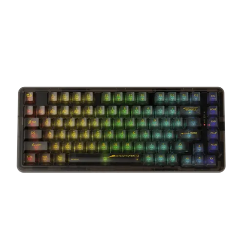 Redragon ELF PRO K649 Transparent Mechanical Keyboard