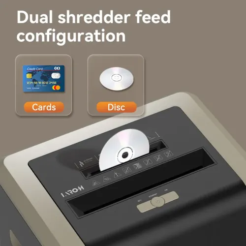 Deli ET099 25 Sheets 31L Paper Shredder