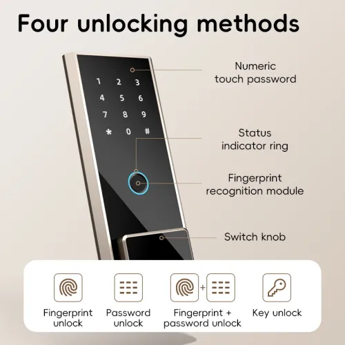 Deli ET595 Fingerprint Password Digital Safe Box / Locker / Vault
