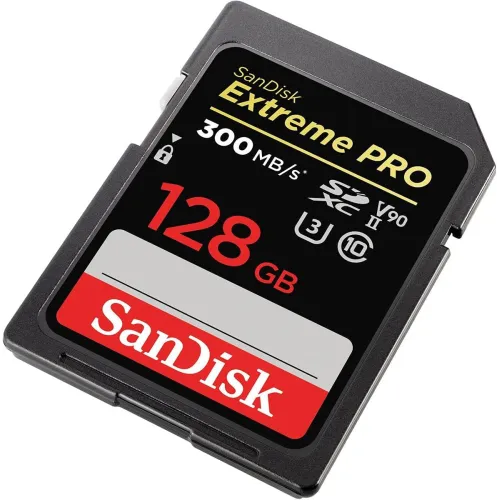 SanDisk Extreme PRO 128GB 300mbps SDXC UHS-II Memory Card