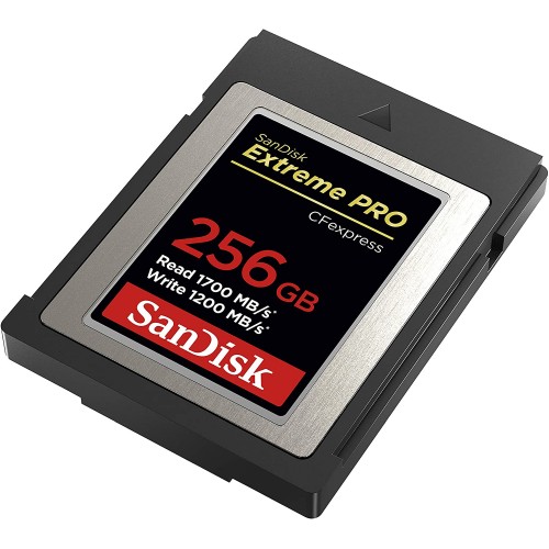 SanDisk Extreme Pro CFexpress 256GB 1700 MB/s Compact Flash Type-B Memory Card
