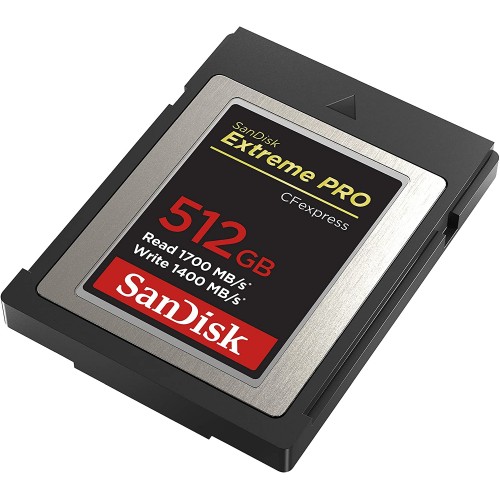 SanDisk Extreme Pro CFexpress 512GB 1700 MB/s Compact Flash Type-B Memory Card