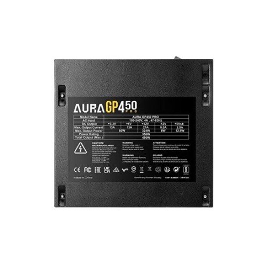 Gamdias AURA GP450 PRO 450W 80 Plus Power Supply