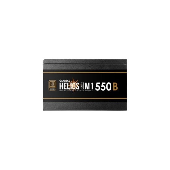 GAMDIAS HELIOS M1-550B 550W 80 PLUS BRONZE POWER SUPPLY
