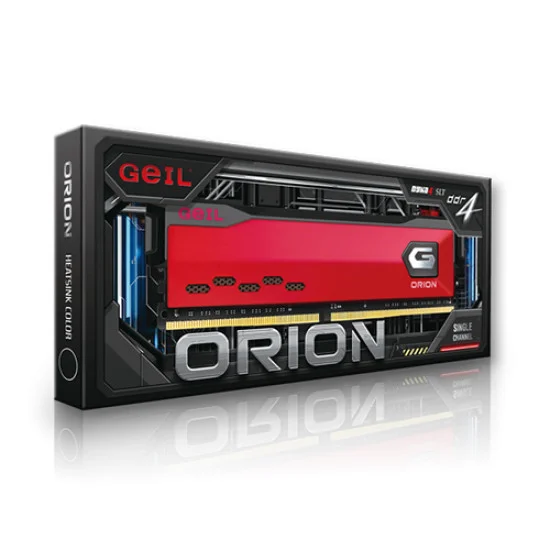 GEIL 8 GB DDR4 3200MHz CL16 Orion Desktop RAM Red