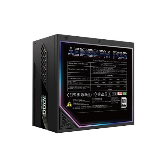 Gigabyte AORUS ELITE P1000W 80 Plus Platinum Modular PCIe 5.0 Power Supply