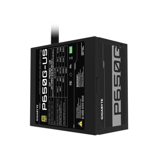 Gigabyte P650G 650W 80 PLUS Gold certified ATX Power Supply