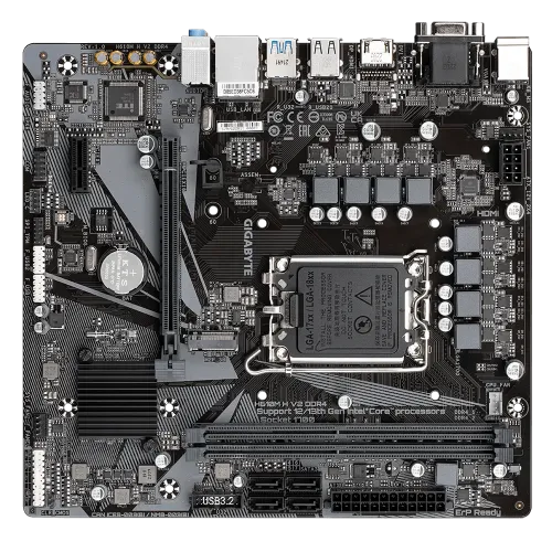 GIGABYTE H610M H V2 DDR4 Micro ATX Motherboard