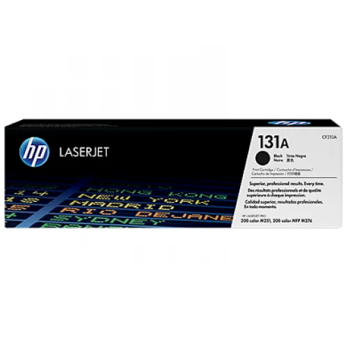 HP 131A Black Original LaserJet Toner Cartridge (Bundle With Full Set)