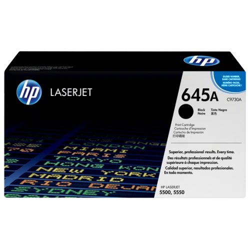 HP 645A Black Original LaserJet Toner Cartridge