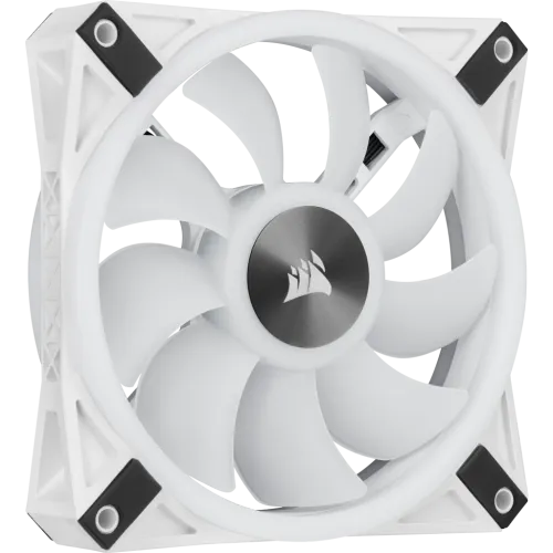 Corsair iCUE QL120 RGB 120mm PWM White Single Case Fan