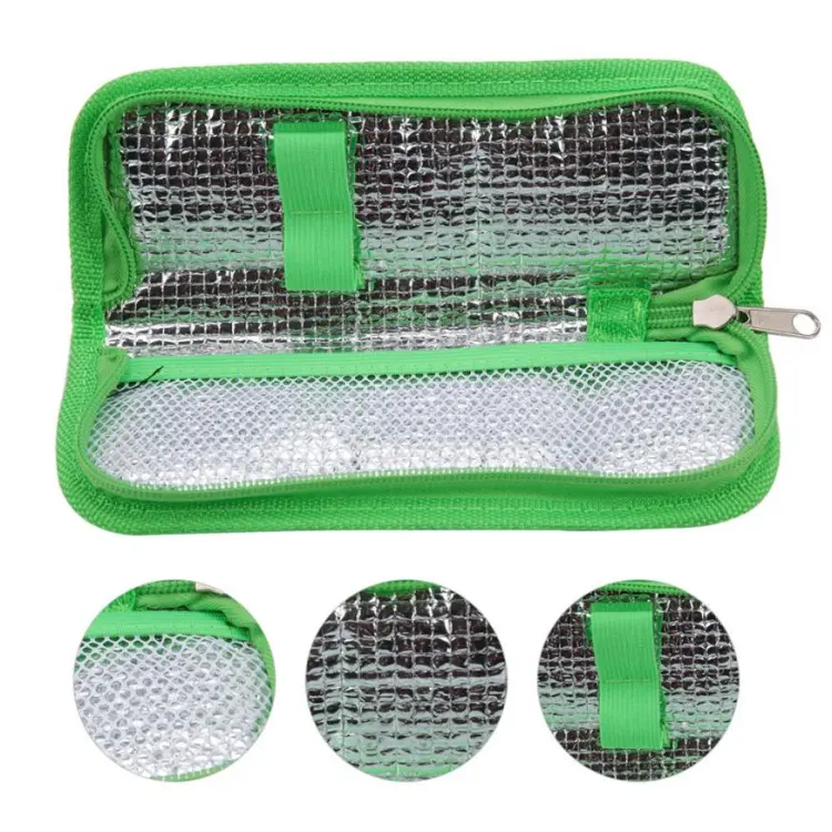 Portable Insulin Cooler Bag Diabetic Patient Organizer Medical Travel Insulated Case