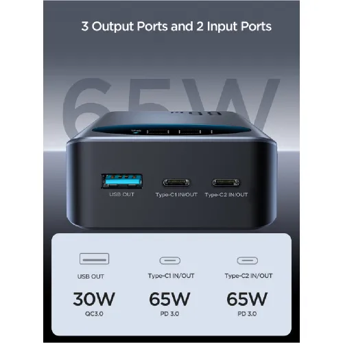 Joyroom JR-PBF05 30000mAh 65W Fast Charging Power Bank