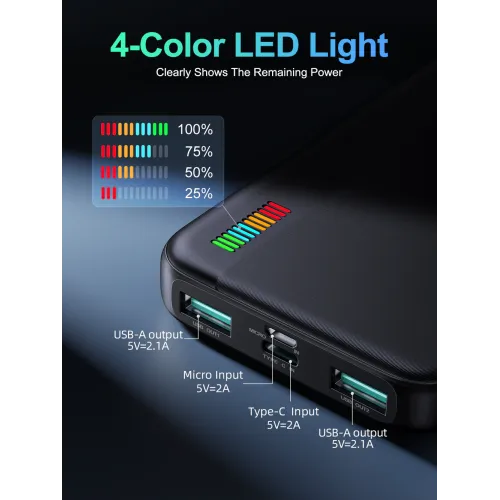 Joyroom JR-T018 Dazzling Series 30000mah 12W Power Bank