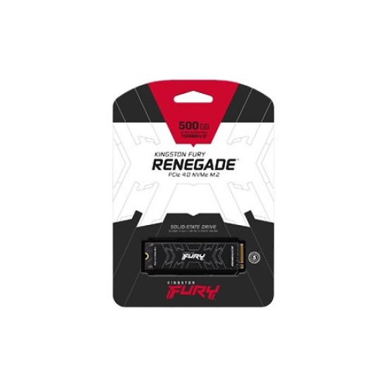 Kingston FURY Renegade 500GB PCIe 4.0 NVMe M.2 Internal SSD WITH DRAM