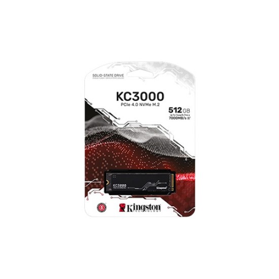 Kingston KC3000 4TB PCIe 4.0 NVMe M.2 Internal SSD WITH DRAM