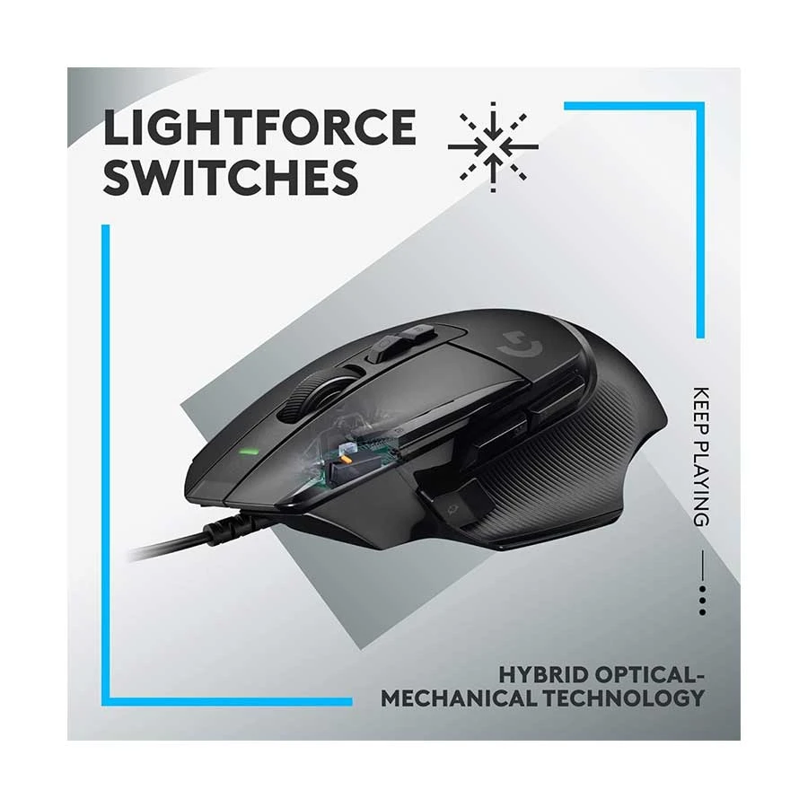 Logitech G502 X BLACK Gaming Mouse