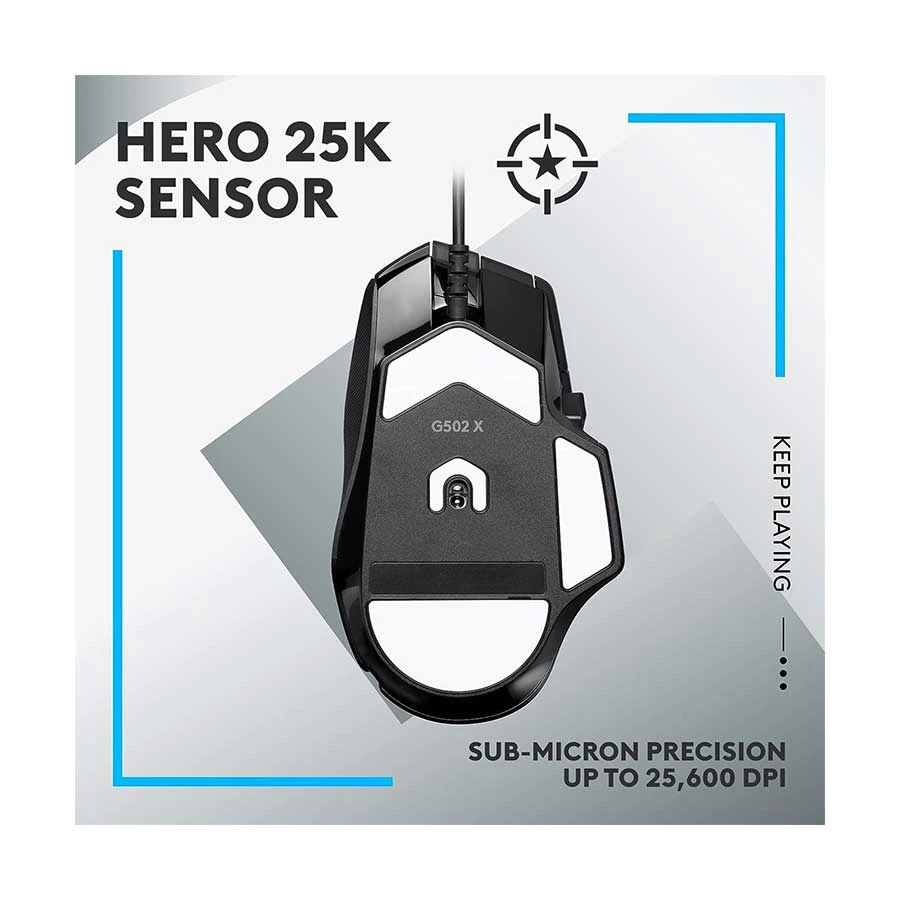 Logitech G502 X BLACK Gaming Mouse