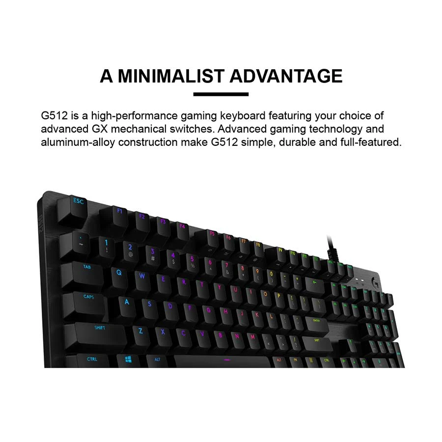 Logitech G512 USB Mechanical Gaming Keyboard
