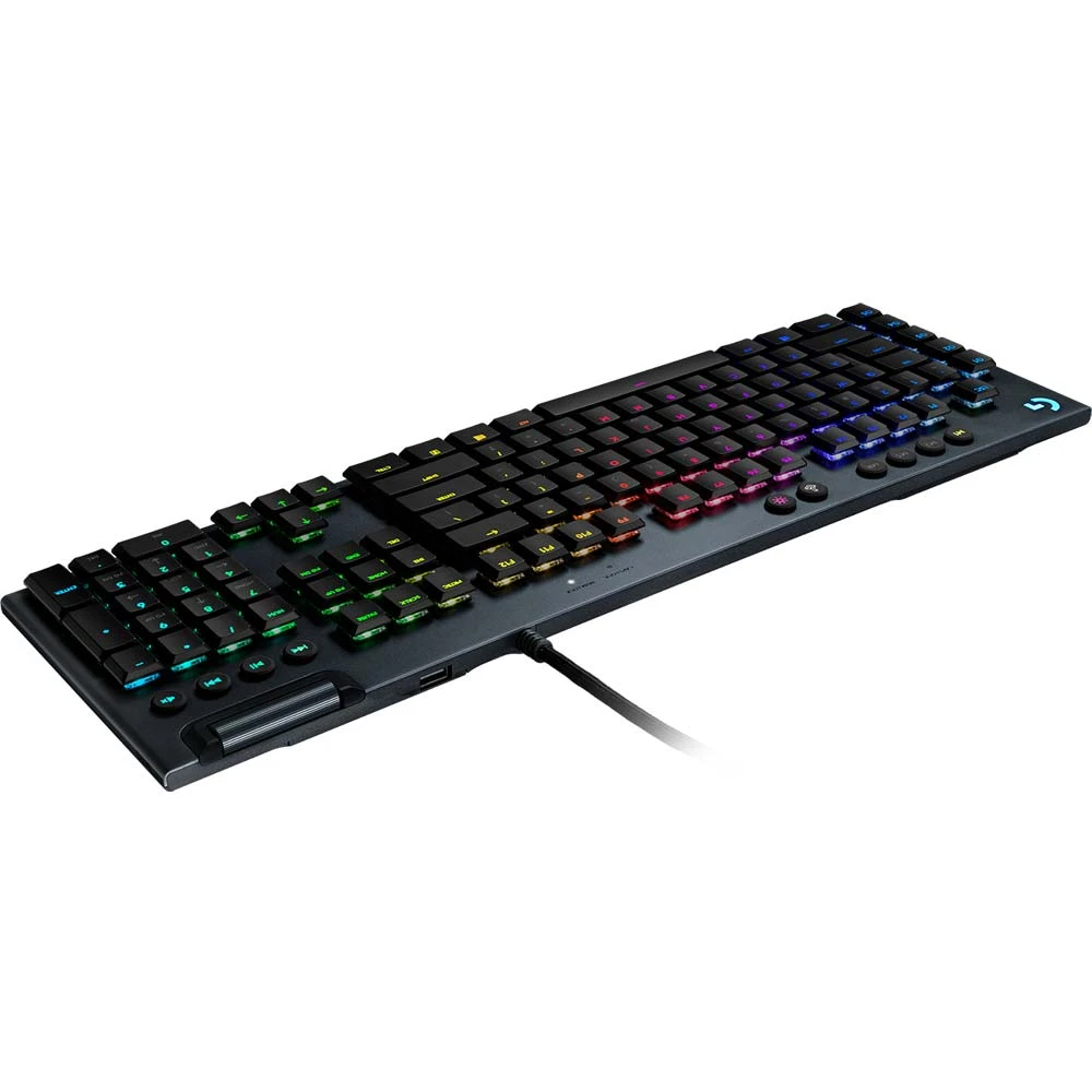 Logitech G813 Wired RGB Low-Profile (Linear Switch) Black Mechanical Gaming Keyboard