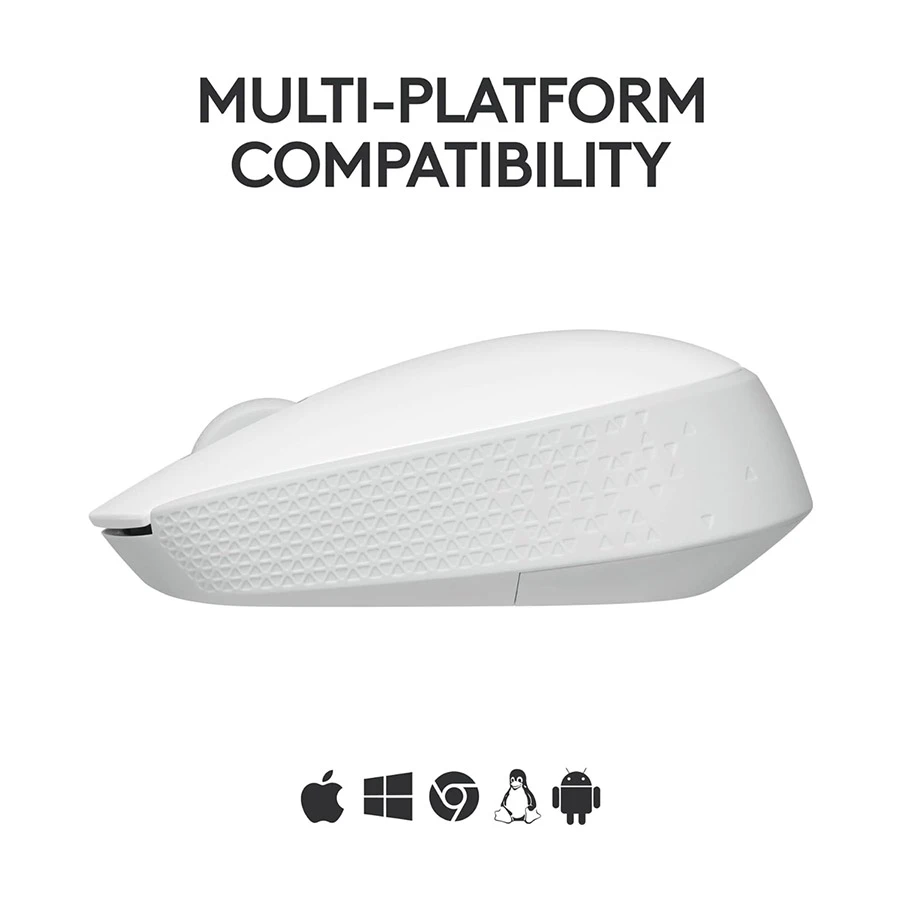 Logitech M171 Off-White Wireless Mouse