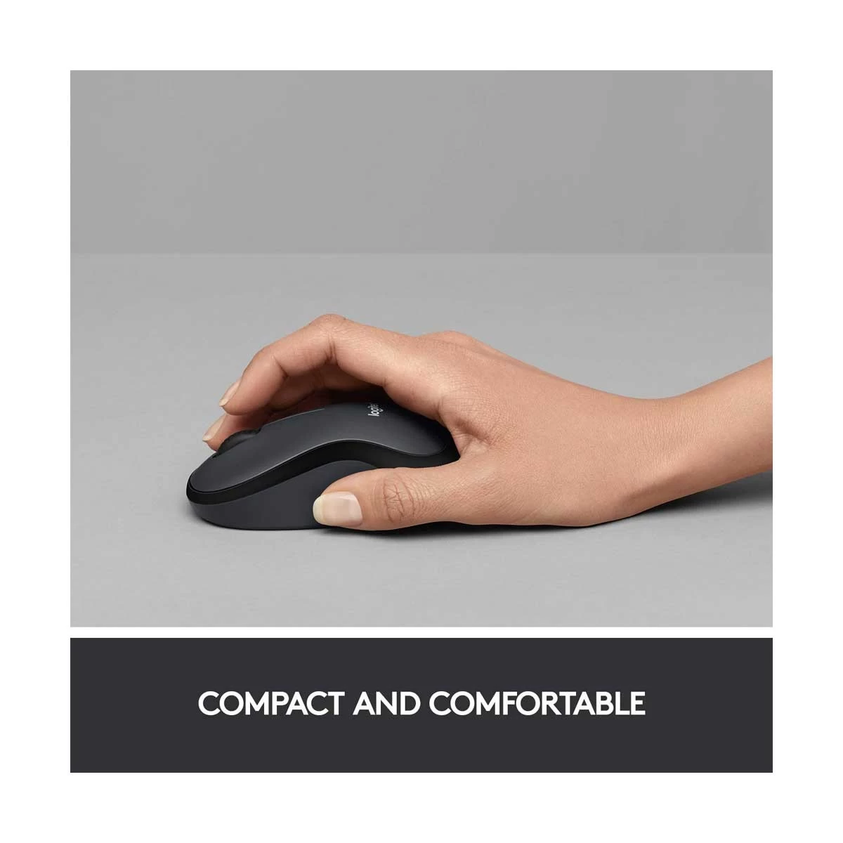 Logitech M221 Silent Charcoal/Grey Wireless Mouse