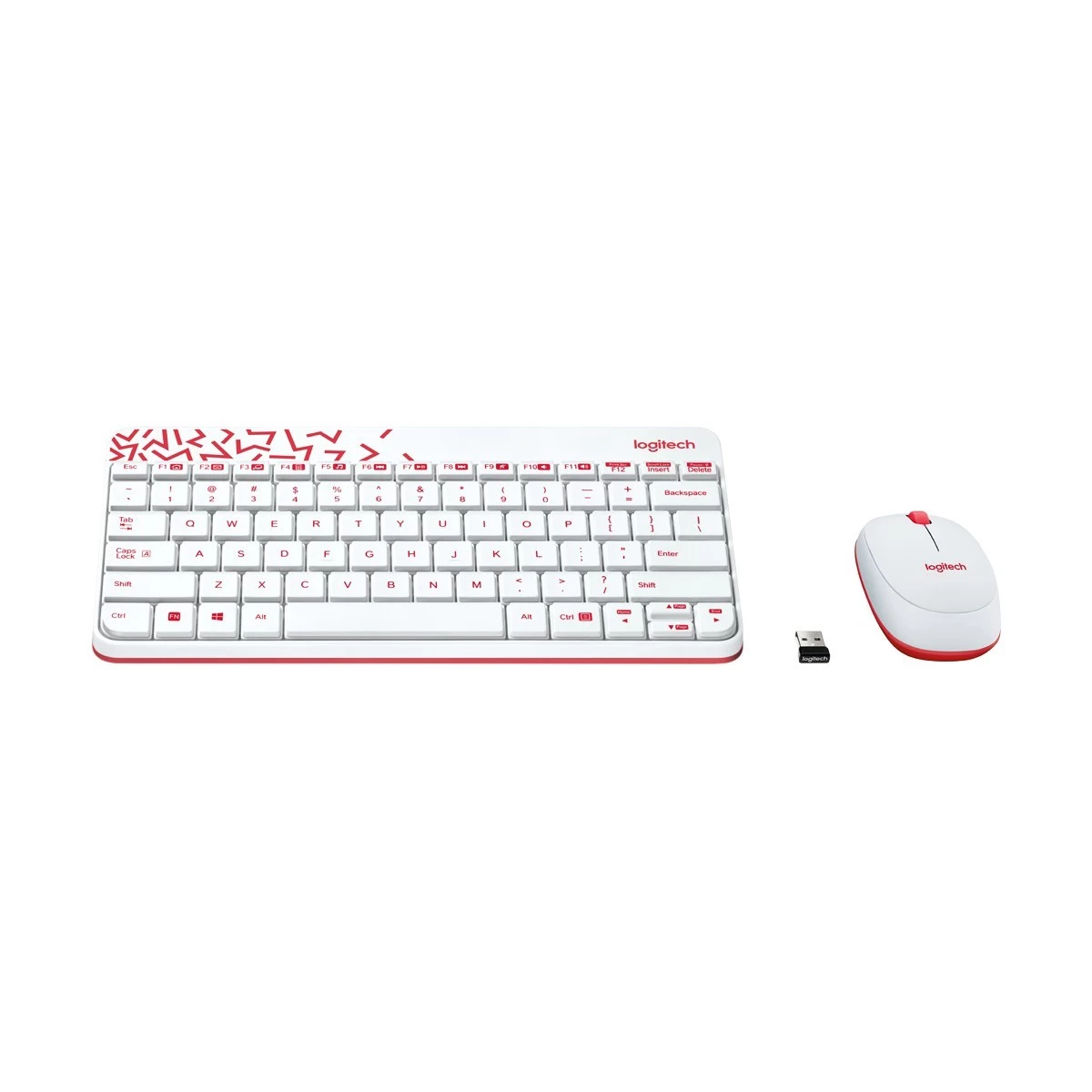 Logitech MK240 White Wireless Keyboard &amp; Mouse Combo