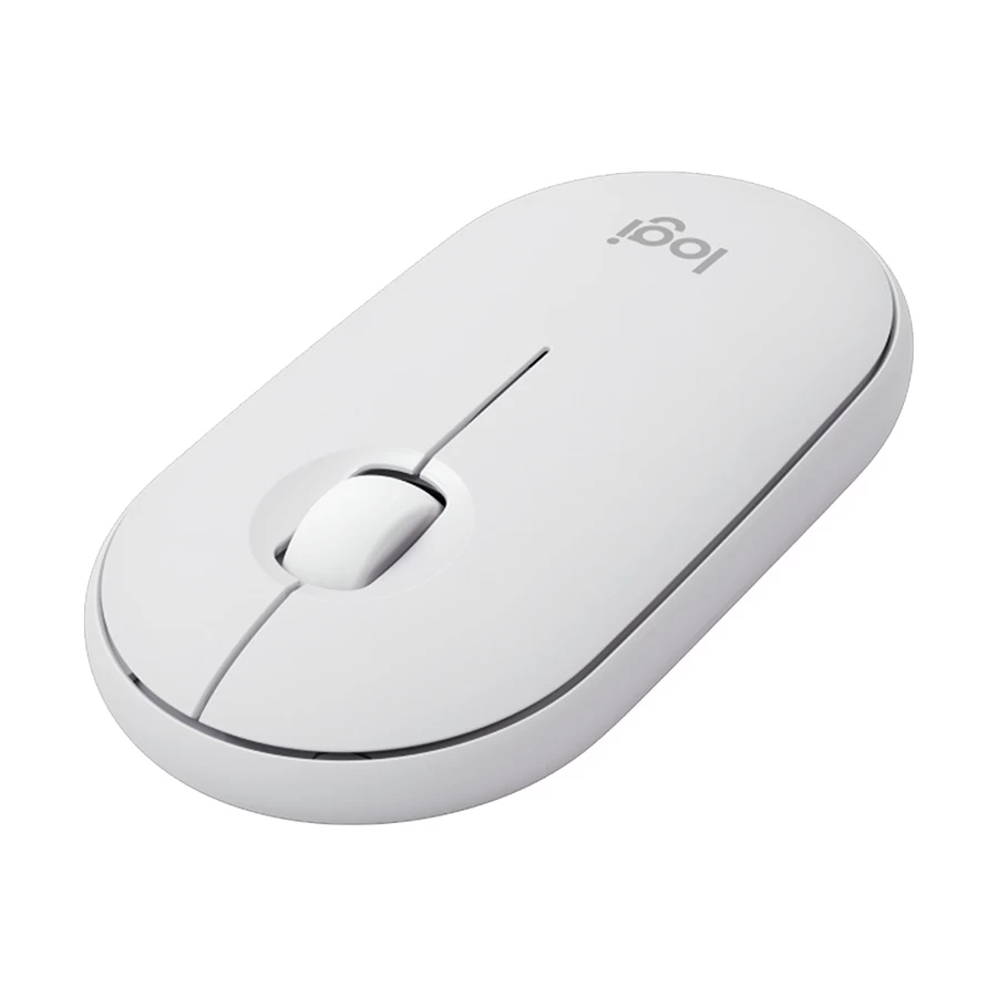 Logitech Pebble 2 Tonal White Bluetooth Keyboard &amp; Mouse Combo