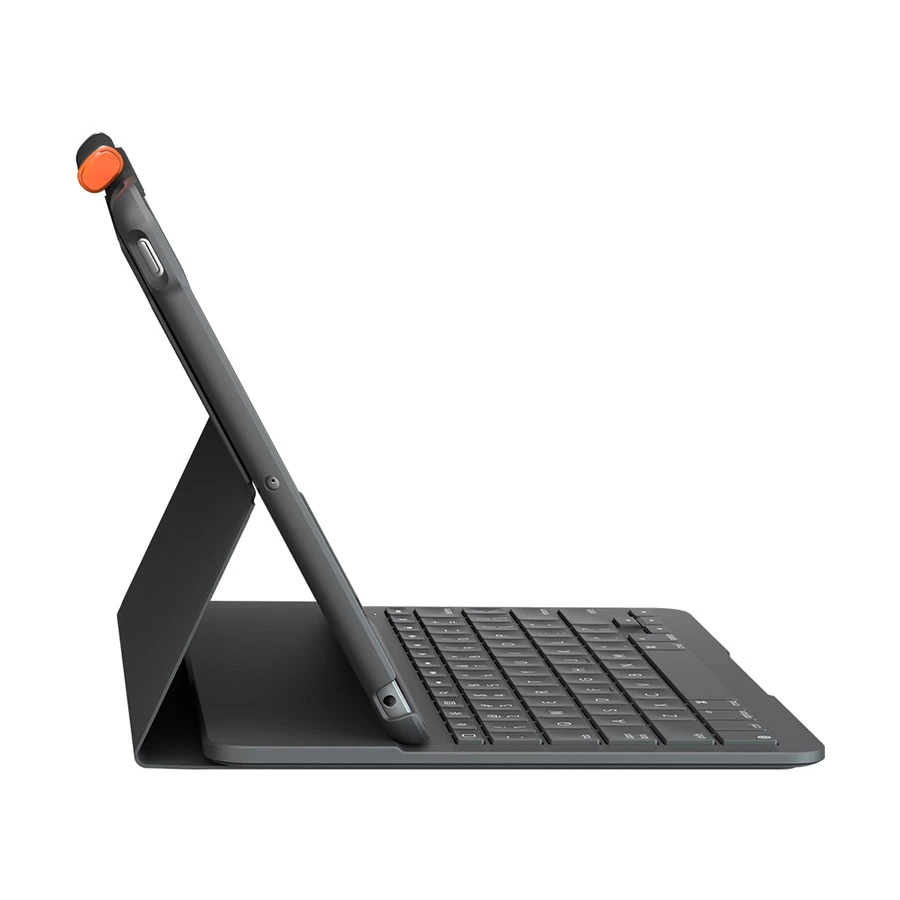 Logitech Slim Folio Graphite Bluetooth Keyboard with Case for iPad