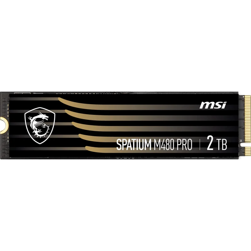 MSI SPATIUM M480 PRO 2TB PCIe 4.0 M.2 NVMe SSD