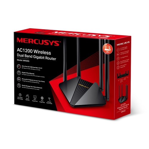 Mercusys MR30G AC1200 Dual Band Gigabit Router