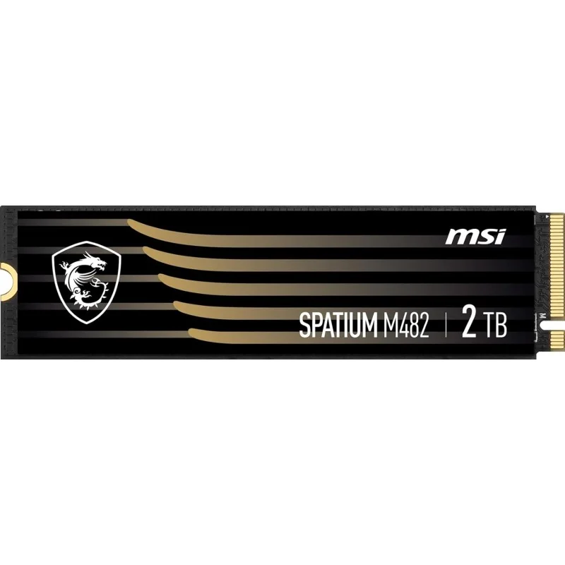 MSI SPATIUM M482 2TB PCIe Gen4 NVMe M.2 Internal SSD