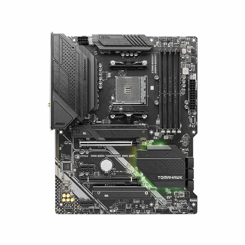 MSI MAG B550 TOMAHAWK MAX (Wi-Fi 6E) DDR4 AMD Gaming Motherboard