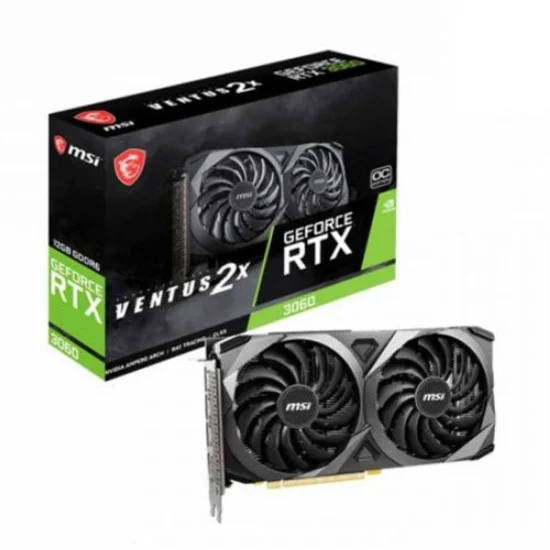 MSI GeForce RTX 3060 VENTUS 2X 12G OC 12GB GDDR6 Graphics Card
