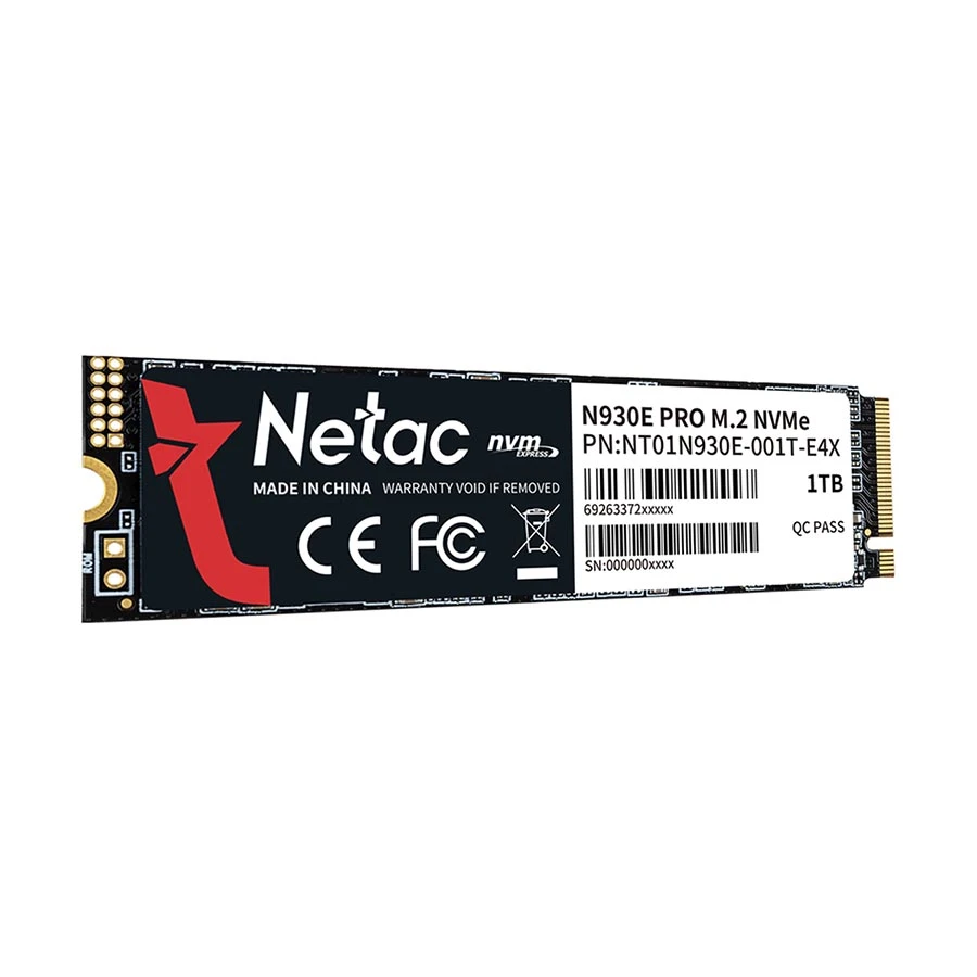 Netac N930E PRO 1TB M.2 2280 PCIe 3.0 x4 NVMe 1.3 SSD