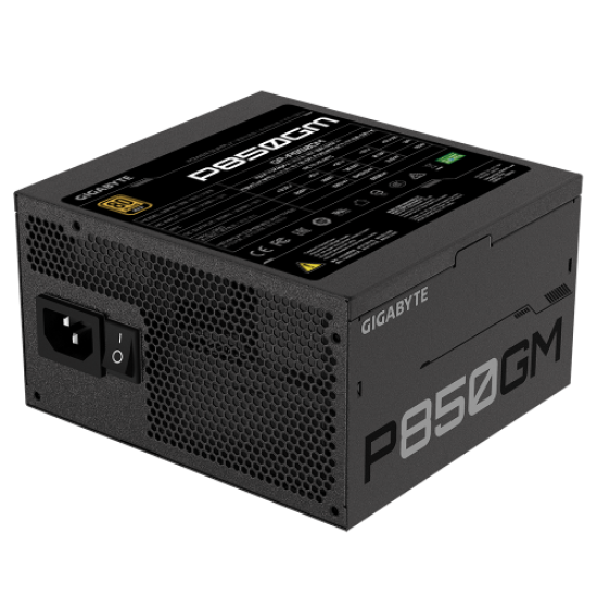 Gigabyte P850GM 850 Watt 80+ Gold Certified Power Supply
