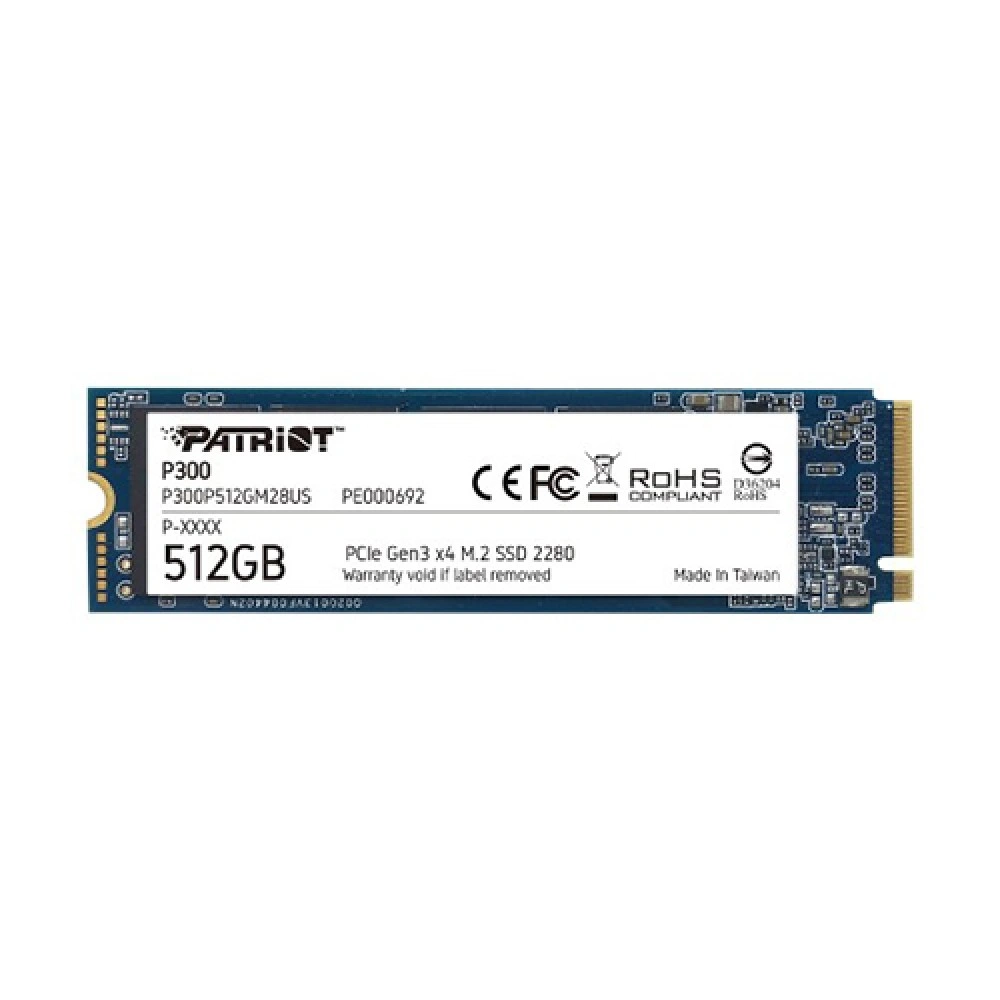 Patriot P300 512GB M.2 2280 PCIe NVMe SSD