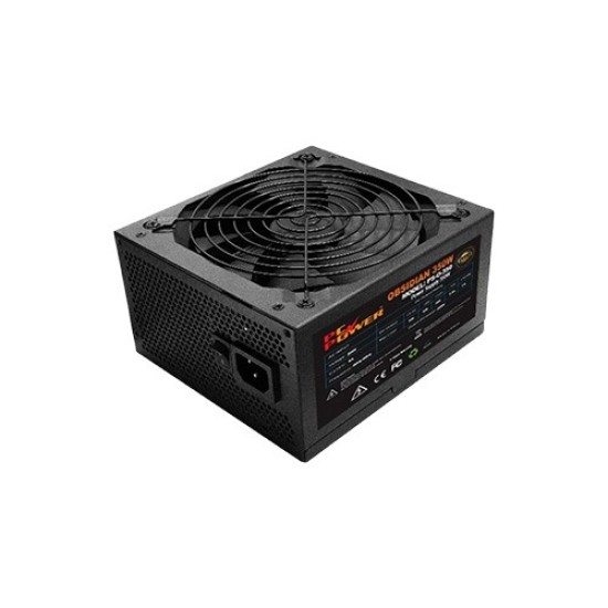 Pc Power Obsidian PS-O-350 350W Non Modular 80 Plus Certified Power Supply (Black)