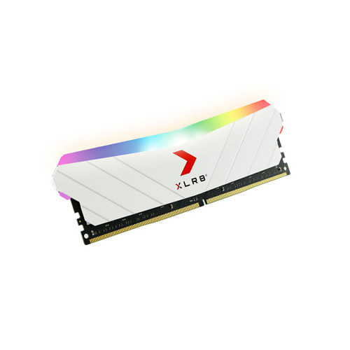 PNY XLR8 GAMING RGB 8GB DDR4 3600MHz DESKTOP RAM (WHITE)