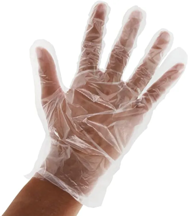 Poly Hand Gloves 100 pcs