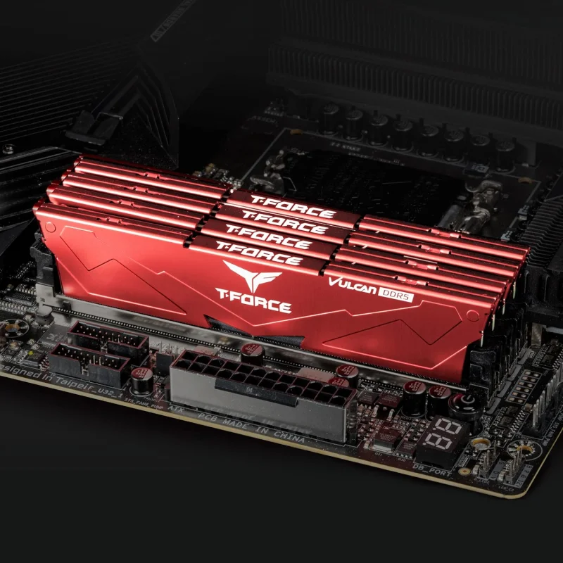 TEAM T-Force Vulkan Red DDR5 Ram 16GB 5600MHz CL36 Desktop Ram