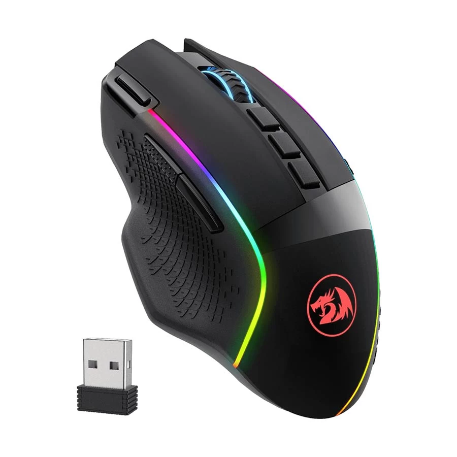 Redragon M991 RGB Wireless (Dual Mode) Black Gaming Mouse