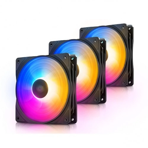 Deepcool RF120 FS 120mm LED Casing Fan 3-in-1 Pack