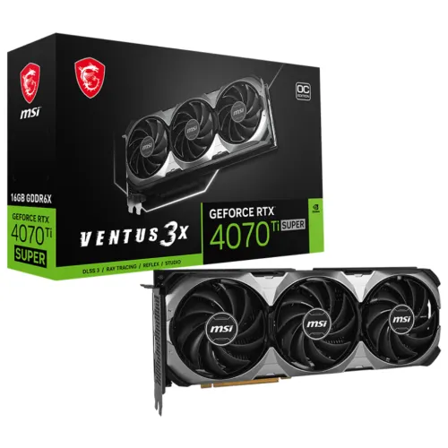 MSI GeForce RTX 4090 VENTUS 3X E 24G OC GDDR6X Graphics Card