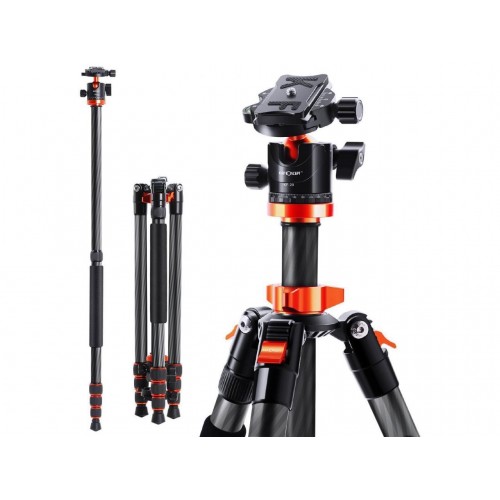 K&amp;F Concept SA254C1 Professional Carbon Tripod