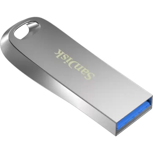 Sandisk 128GB Ultra Luxe USB 3.2 Metal Silver Pen Drive