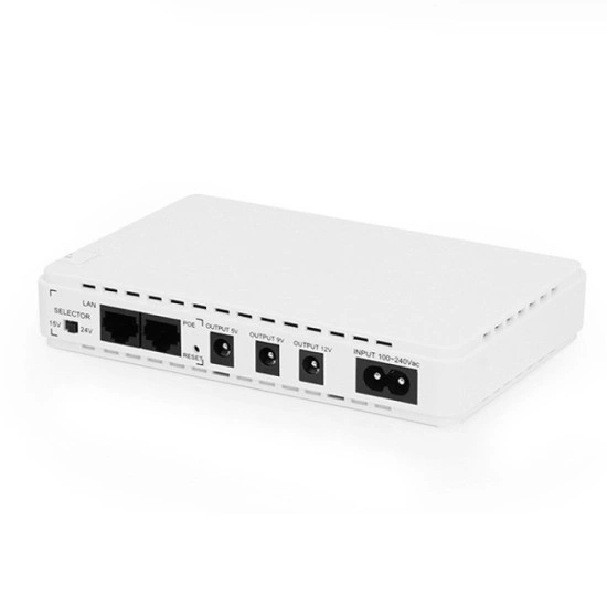 SKE POE 432P All in One Router UPS 10400Mah Update Edition 5V 9V 12V &amp; PoE Support 15/24V