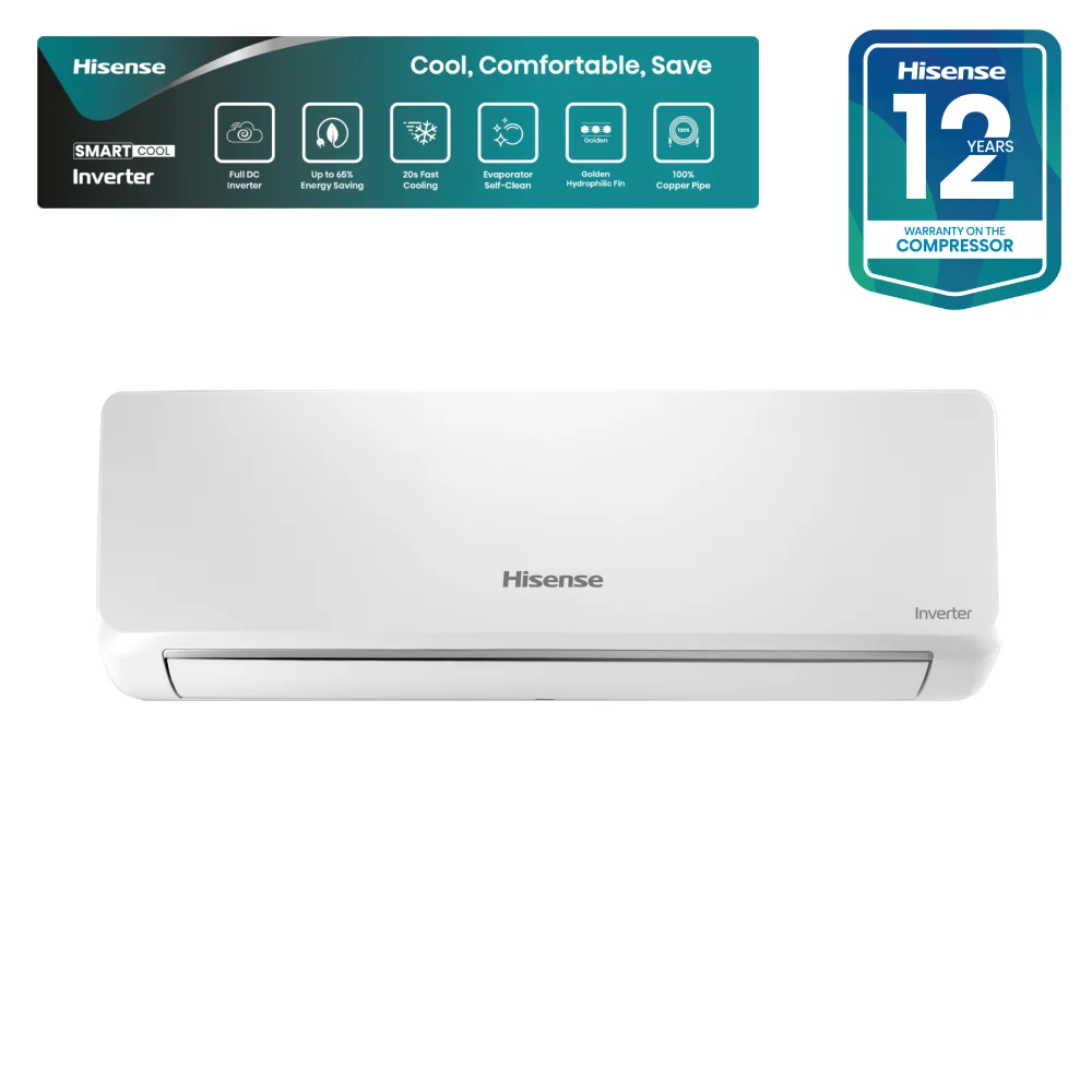 Hisense 1.5 Ton Full DC Inverter AC AS18TW4RMATD01BU