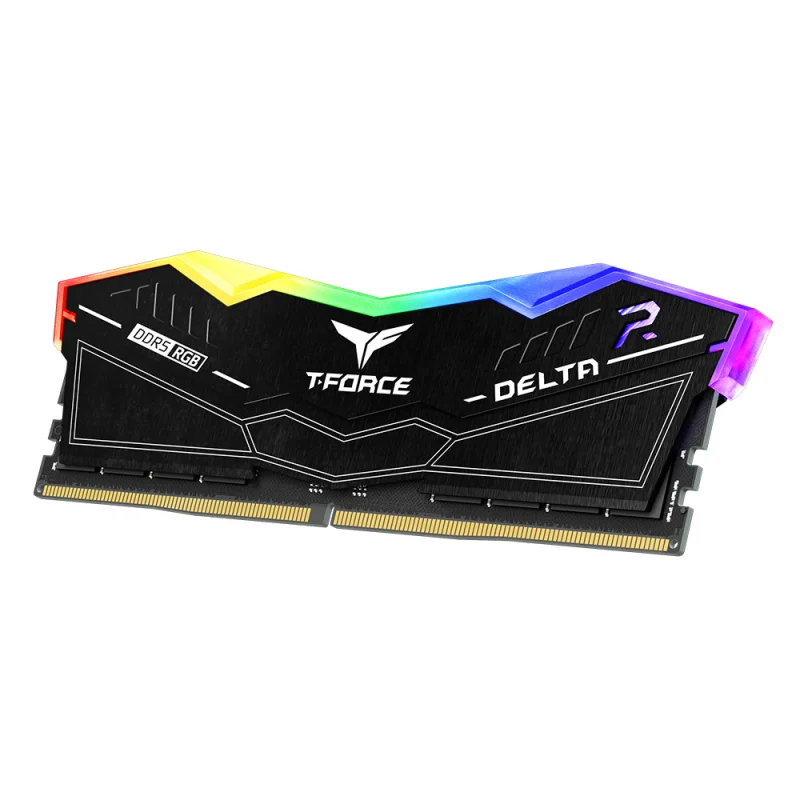TEAM T-FORCE DELTA RGB BLACK 16GB DDR5 7000MHz CL34 Desktop Ram